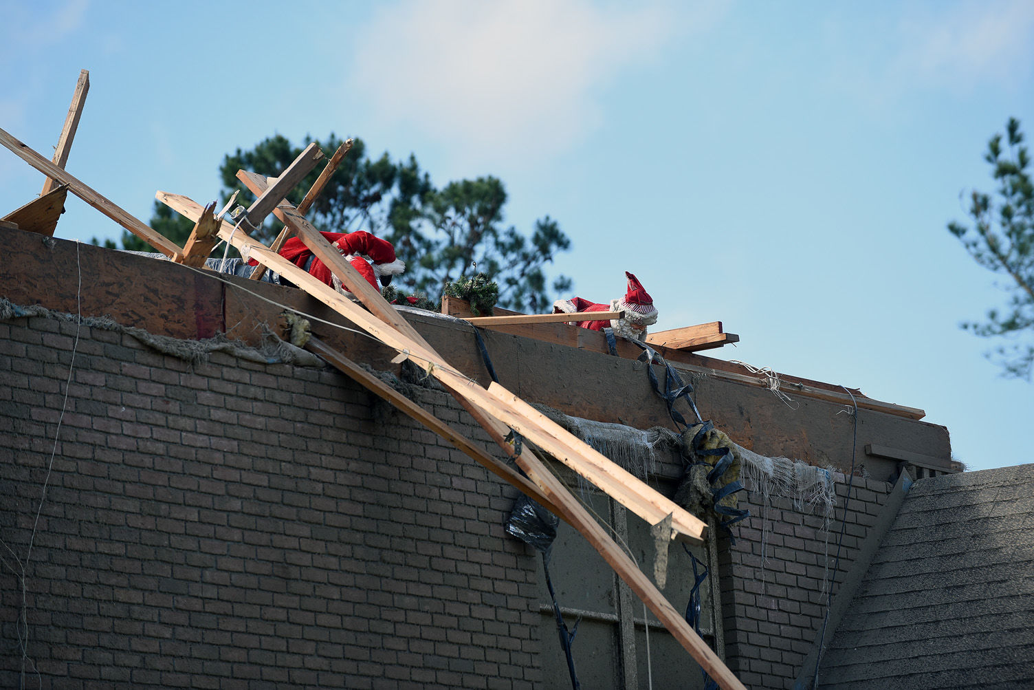 Tornado damages Eufaula